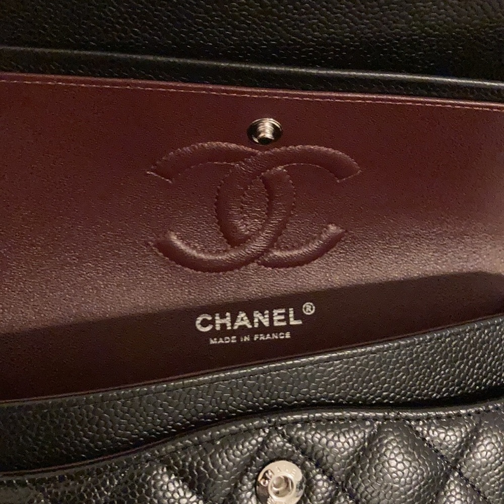 ✨SOLD ‼️BRAND NEW Chanel Classic Small Double Flap Caviar Flap Bag - Picture 16 of 17